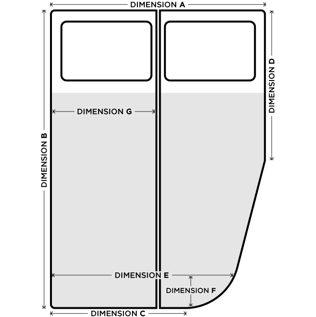 Split Diagonal Corner Curved Custom Mattress